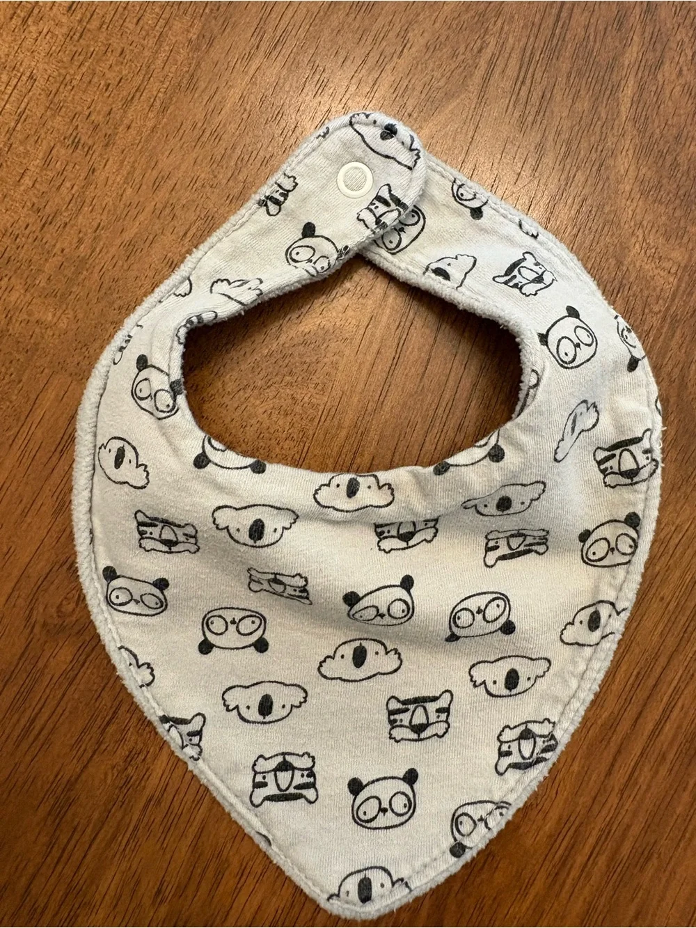 Baby Bandana Bibs 4-Pack Bundle - Neutral Gray, Cream & Yellow